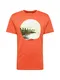 JACK & JONES Shirt ''''JORFADING TEE SS CREW NECK'''' rot