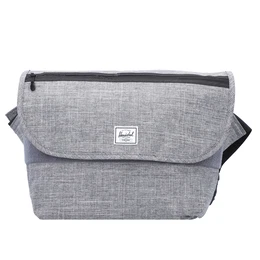 Umhängetasche 28 cm grau