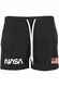 Mister Tee Badeshorts ''''NASA'''' schwarz