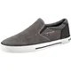 TOM TAILOR Slip On greige / schwarzmeliert
