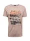 REPLAY T-Shirt grün / hellbeige