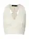 SOAKED IN LUXURY Top 'Dolly'  offwhite
