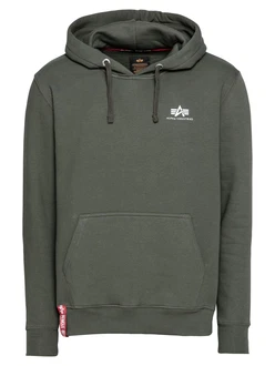 ALPHA INDUSTRIES Sweatshirt oliv/rot/wei