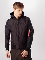 ALPHA INDUSTRIES Übergangsjacke schwarz