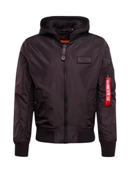 ALPHA INDUSTRIES Übergangsjacke schwarz
