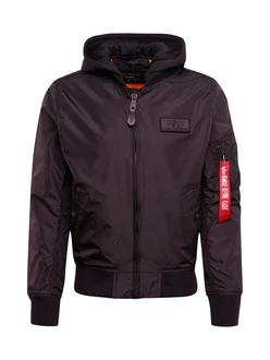 ALPHA INDUSTRIES Übergangsjacke schwarz