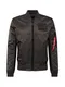 ALPHA INDUSTRIES Prehodna jakna  temno siva / rna