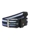 TOMMY HILFIGER Gürtel ''''ADAN STRIPE ELASTIC 3.5'''' hellblau / blau