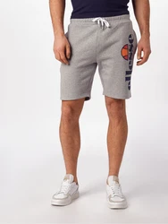 ELLESSE Hose 'Bossini' grau/rot/schwarz