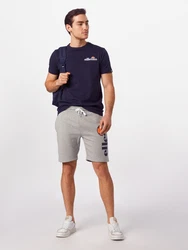 ELLESSE Hose 'Bossini' grau/rot/schwarz
