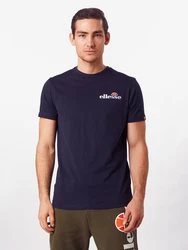 ELLESSE T-Shirt 'Voodoo' navy / orange / weiß