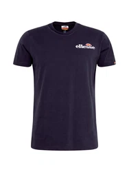 ELLESSE T-Shirt 'Voodoo' navy / orange / weiß