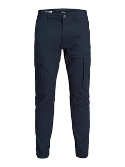 Jack & Jones Cargohose JJIPaul JJFLake (1-tlg) nachtblau
