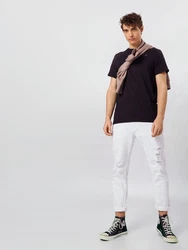 G-STAR T-Shirt mauve/schwarz