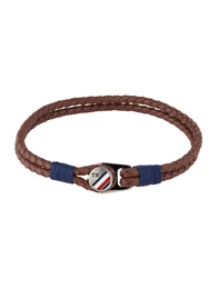 Armband rot / braun / blau / weiß