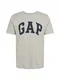 GAP T-Shirt ''''V-BASIC LOGO T'''' grau
