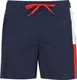 Tommy Hilfiger Underwear Badeshorts marine / weiß / rot