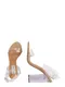 STEVE MADDEN Sandale ''''CLEARER''''  průhledná / béžová