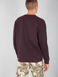 ALPHA INDUSTRIES Sweatshirt braun/wei