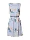 ONLY aty ''''ONLJENNY S/L BELT DRESS WVN''''  modr