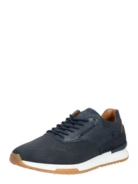 Sneaker dunkelblau / braun / weiß