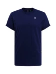 G-STAR T-Shirt 'Lash' dunkelblau/weiß