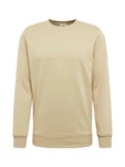 URBAN CLASSICS Rundhalspullover Urban Classics Herren Basic Terry Crew Khaki/Beige
