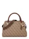 GUESS Kabelka 'NOELLE II LUXURY SATCHEL'  hnědá / cappuccino