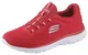 SKECHERS Slip On tenisice 'Summits - Fast Attraction'  crvena / bijela