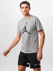Jordan T-Shirt 'Jumpman' grau/schwarz