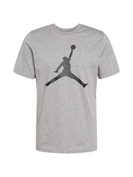 Jordan T-Shirt 'Jumpman' grau/schwarz
