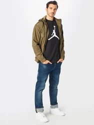 Jordan T-Shirt 'Jumpman' schwarz/weiß