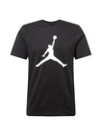 Jordan T-Shirt 'Jumpman' schwarz/weiß