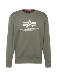 Sweatshirt khaki / naturwei