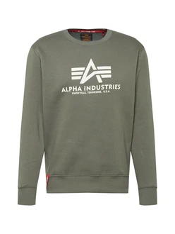 ALPHA INDUSTRIES Sweatshirt khaki/naturwei