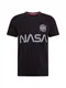 ALPHA INDUSTRIES Shirt ''''NASA Reflective'''' schwarz