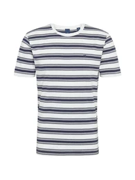 Shirt weiß / blau