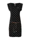 Ragwear Letní šaty 'TAG DOTS'  černá / bílá