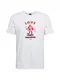 Iriedaily T-Shirt pink / orange / weiß