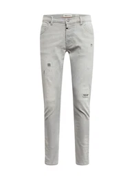 Jeans ''''Billy the kid 9975 repaired'''' grey denim