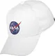 ALPHA INDUSTRIES Kapa ''''Nasa''''  bela / kraljevo modra / rdea