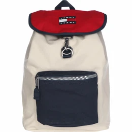 Rucksack ''''Heritage'''' dunkelblau / beige / rot