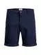 JACK & JONES Shorts 'JJIBowie' nachtblau / rostbraun