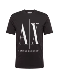 ARMANI EXCHANGE Shirt T-Shirt '8NZTPA' schwarz