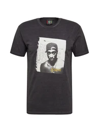 CROSS COLOURS Shirt ''''Tupac Poet'''' schwarz
