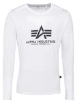 ALPHA INDUSTRIES Shirt schwarz/offwhite