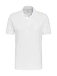 GAP Poloshirt 'V-SOLID PIQUE POLO' weiß