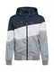 INDICODE JEANS Prehodna jakna ''''Joseph''''  mornarska / siva / bela