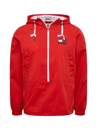 Jacke ''''TJM CONTRAST ZIP POPOVER'''' rot