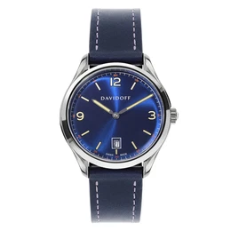 Essentials No. 1 Chronograph Edelstahl silber / blau